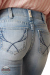 Ariat 10048267 MR Hope Boot Cut Jeans in Nebraska Back Detail View