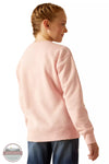 Ariat 10048587 College Sweatshirt in Blushing Rose Back View