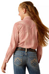 Ariat 10048596 Nazca Plaid Western Shirt Back View