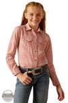 Ariat 10048596 Nazca Plaid Western Shirt Front View