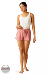 Ariat 10048619 Dusty Rose Blushing Shorts Full View