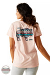 Ariat 10048645 Granger T-Shirt in Blushing Rose Back View