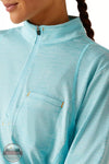 Ariat 10049025 Rebar Evolution 1/2 Zip Long Sleeve Shirt Detail View