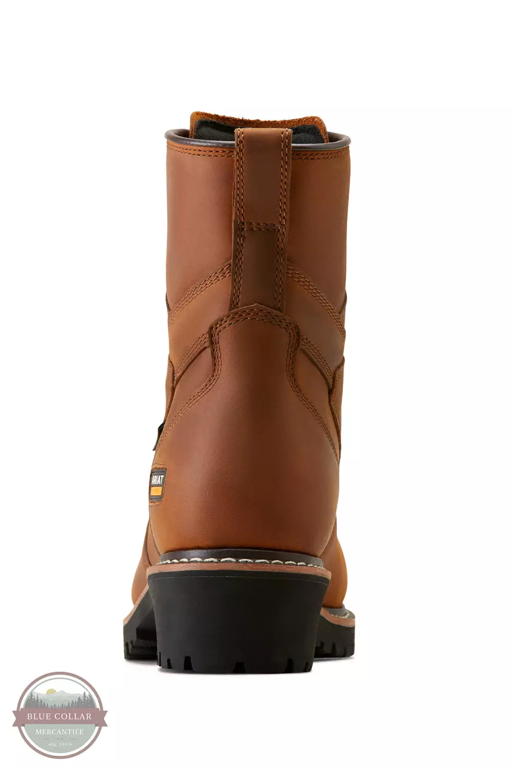 Ariat 10050840 Logger Shock Shield Waterproof Composite Toe Work Boots Heel View