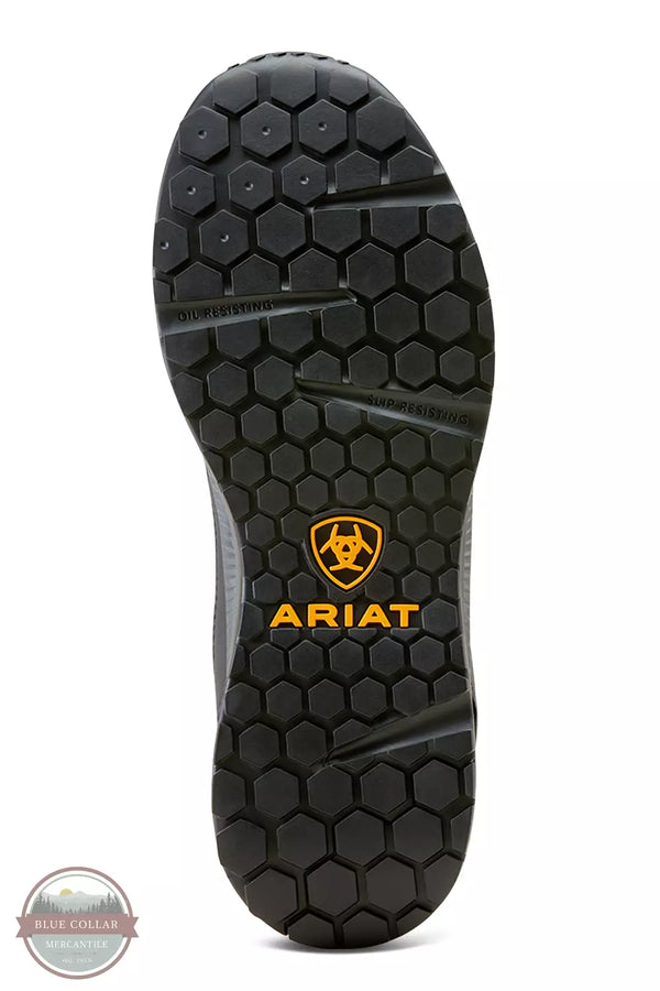 Ariat 10050844 Outpace Shift Mid Composite Toe Work Boots in Dark Shadow Sole View