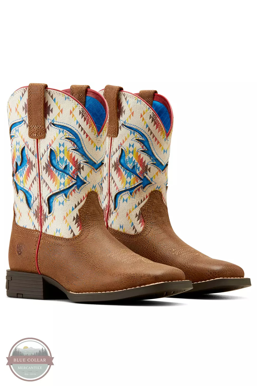 Ariat 10050882 Youth San Angelo VentTEK Western Boots Profile View