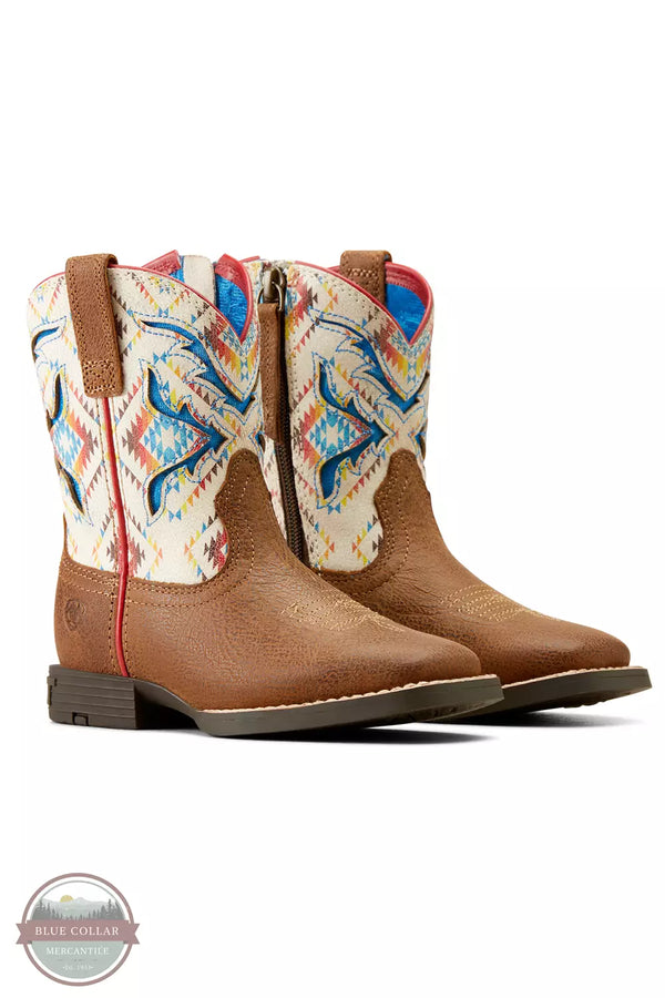 Ariat 10050883 Child's San Angelo VentTEK Western Boots Profile View