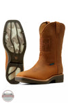 Ariat 10051047 Ridgeback Country Western Boot in Tan Profile and Sole View