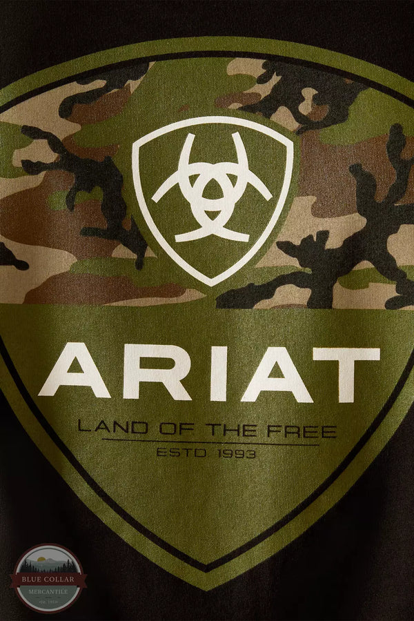 Ariat 10051762 Camo Corps T-Shirt Detail View