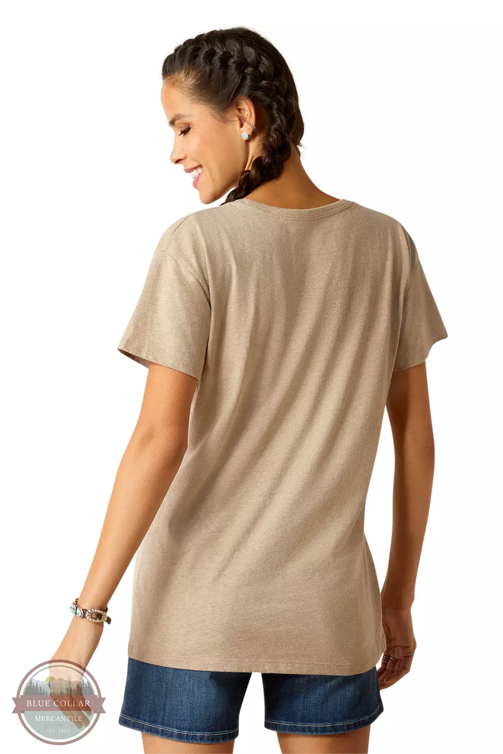 Ariat 10051765 Cow Cover T-Shirt Back View