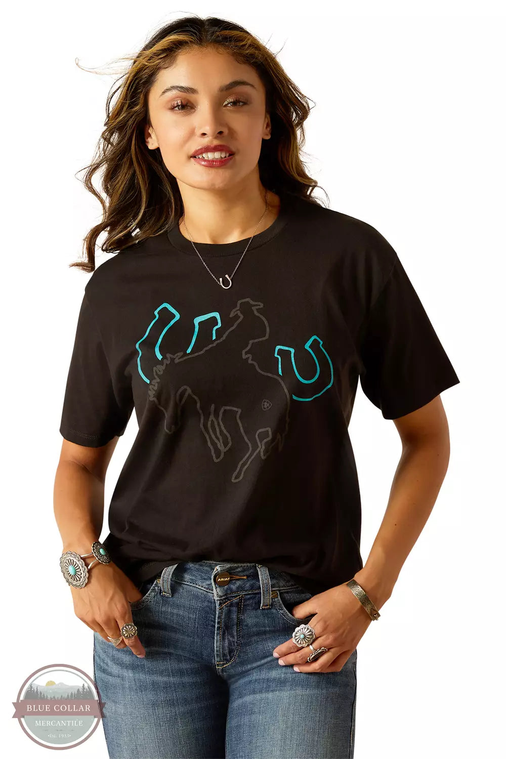 Ariat 10051769 Riders Club T-Shirt Front View