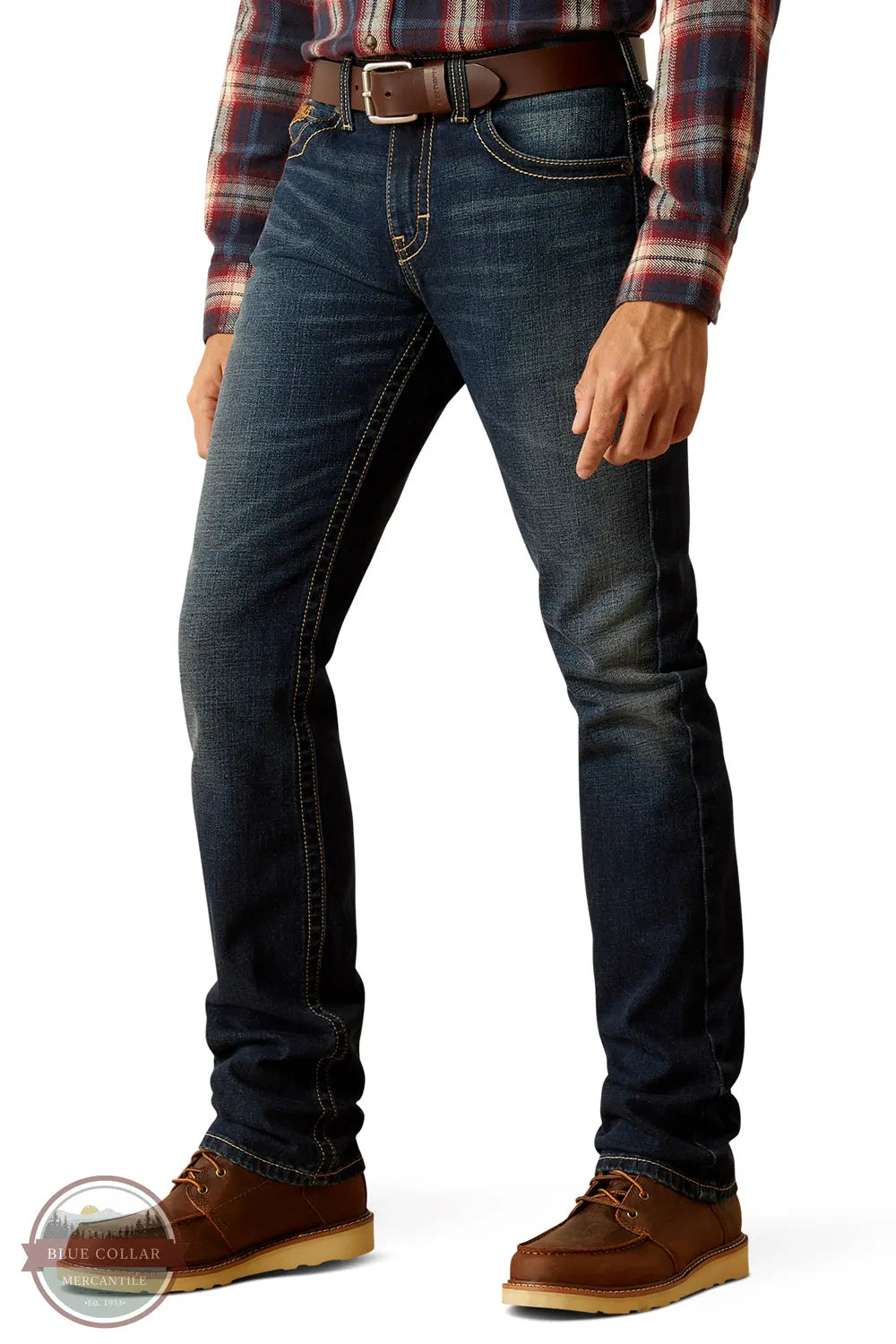 Ariat 10051869 M8 Gunner Slim Fit Men's Jeans front model view