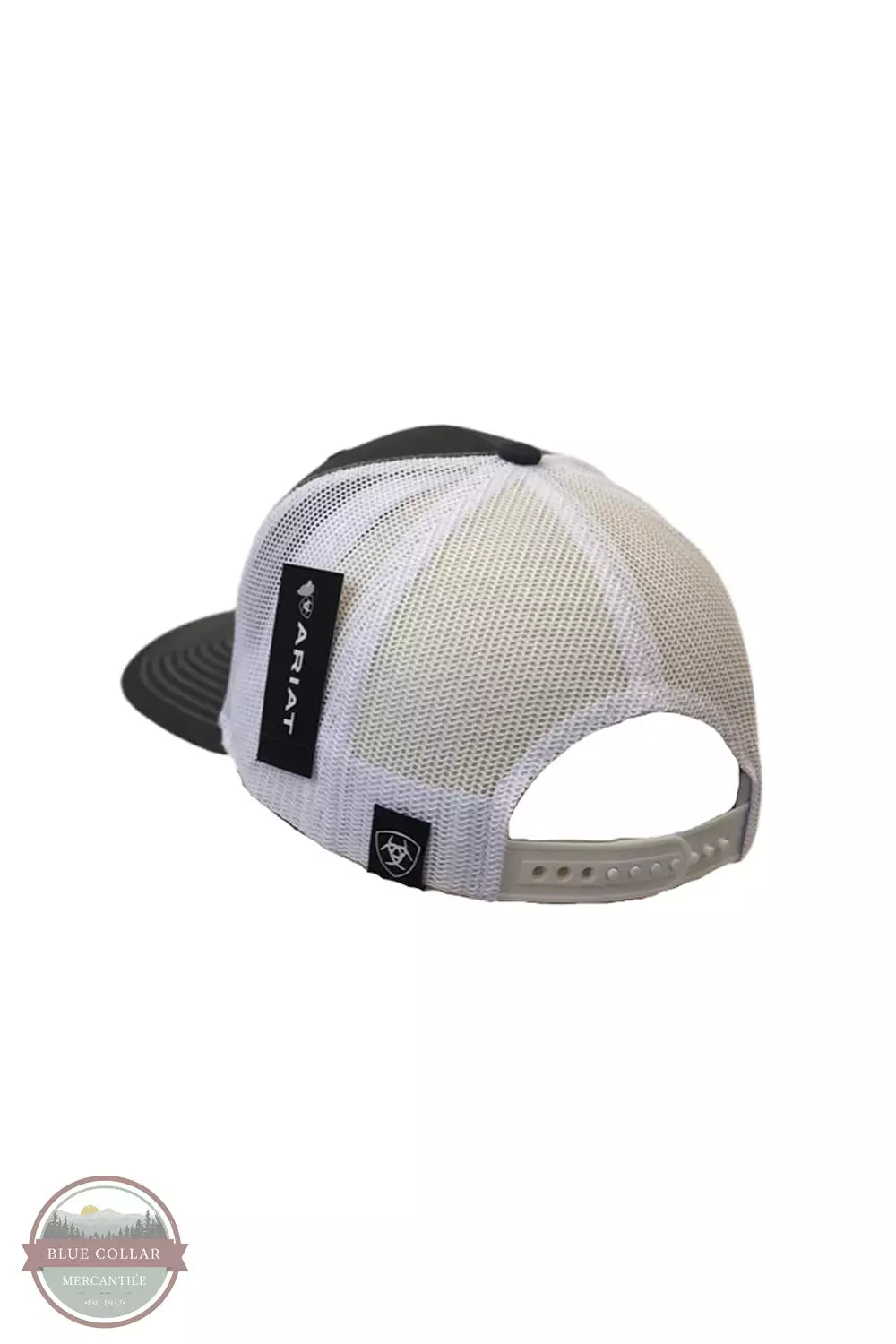 Ariat A300003206 Shield Logo Cap in Grey Back View