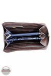 Ariat A770011002 Audrey Clutch Wallet with Floral Embroidery & Fringe in Brown Inside View