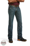 Ariat 10016222 Rebar M5 DuraStretch Edge Stackable Straight Leg Jean in Ironside Front View
