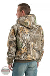 Berne HJ51EDG Heritage Duck Hooded Jacket in Realtree Edge Camo Back View