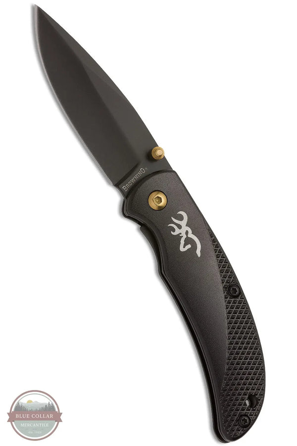 Browning 3220340 Prism III EDC Black Pocket Knife opened