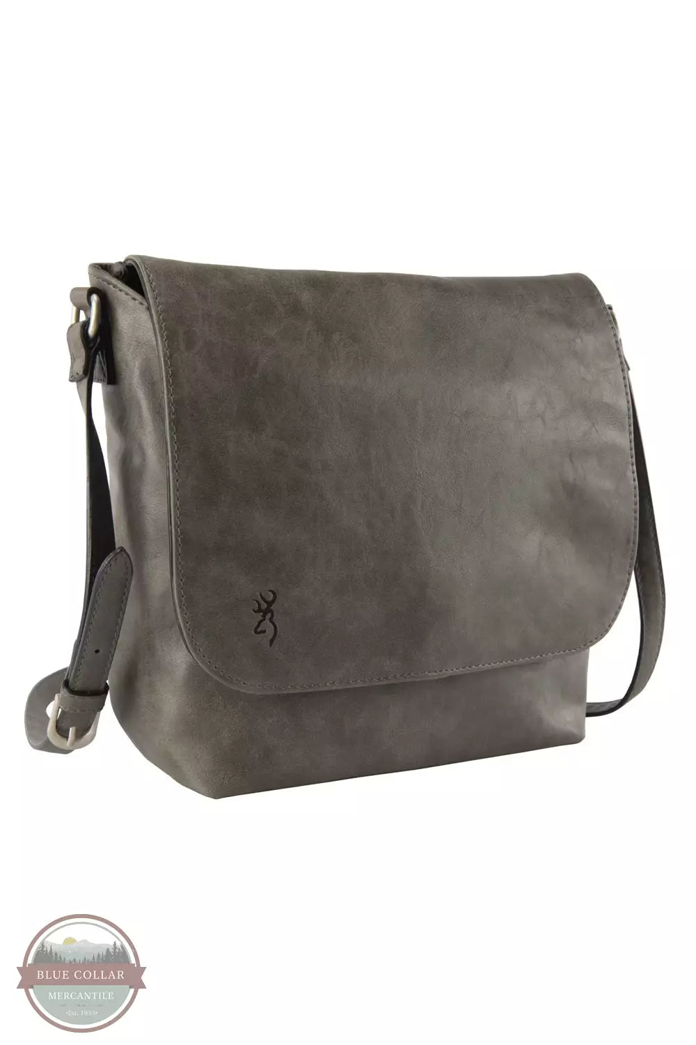 Browning B0000164 Sierra Conceal Carry Crossbody Bag Grey Front View