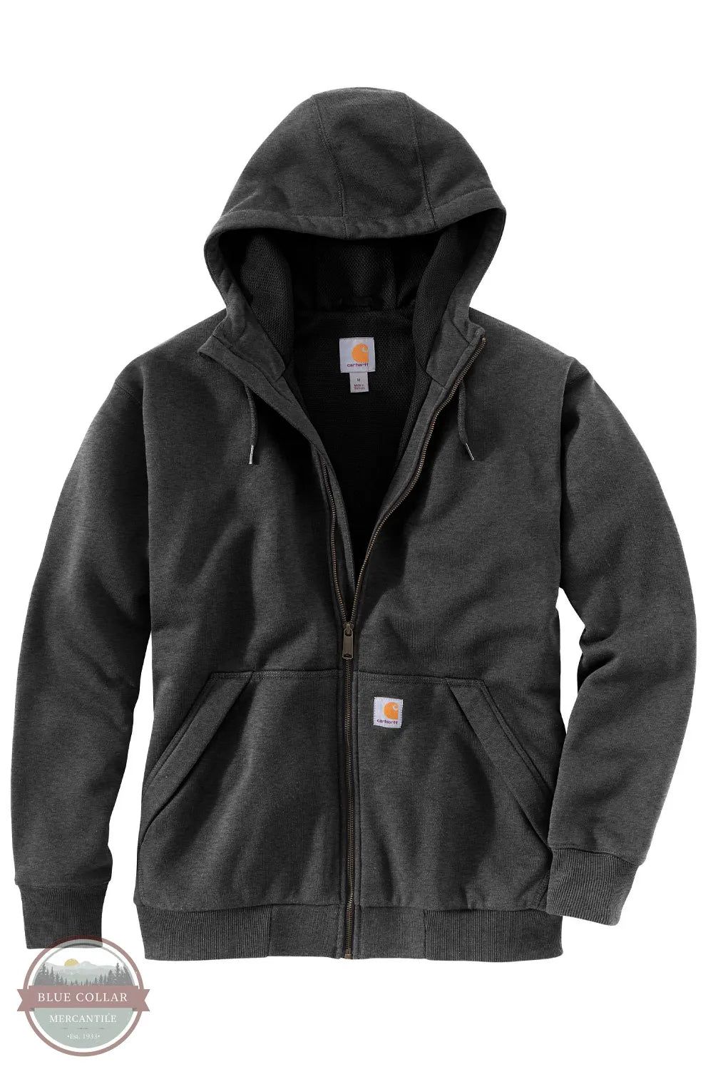 Carhartt ネイビー パーカー Rain Defender 1200W-9605-NewNavy-5-