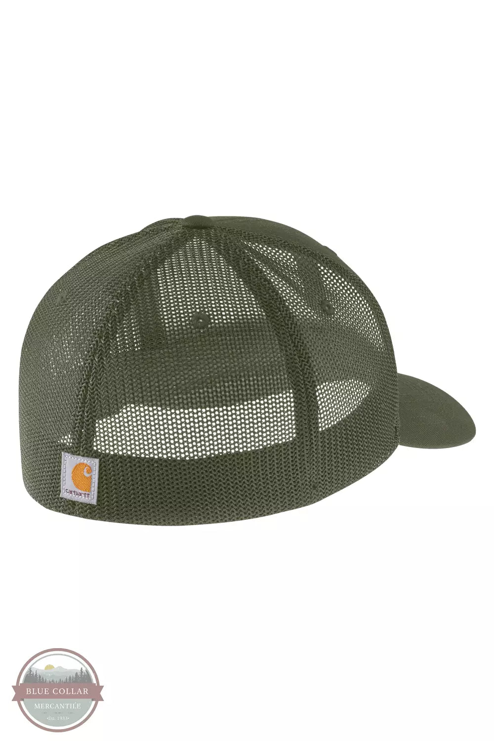 Rugged Flex Fitted Canvas Mesh-Back Logo Graphic Cap by Carhartt 105353