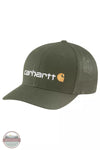 Rugged Flex Fitted Canvas Mesh-Back Logo Graphic Cap by Carhartt 105353