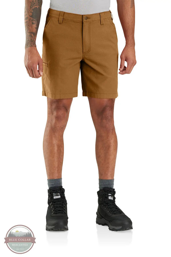 105841 Rugged Flex Relaxed Fit Canvas Work Shorts