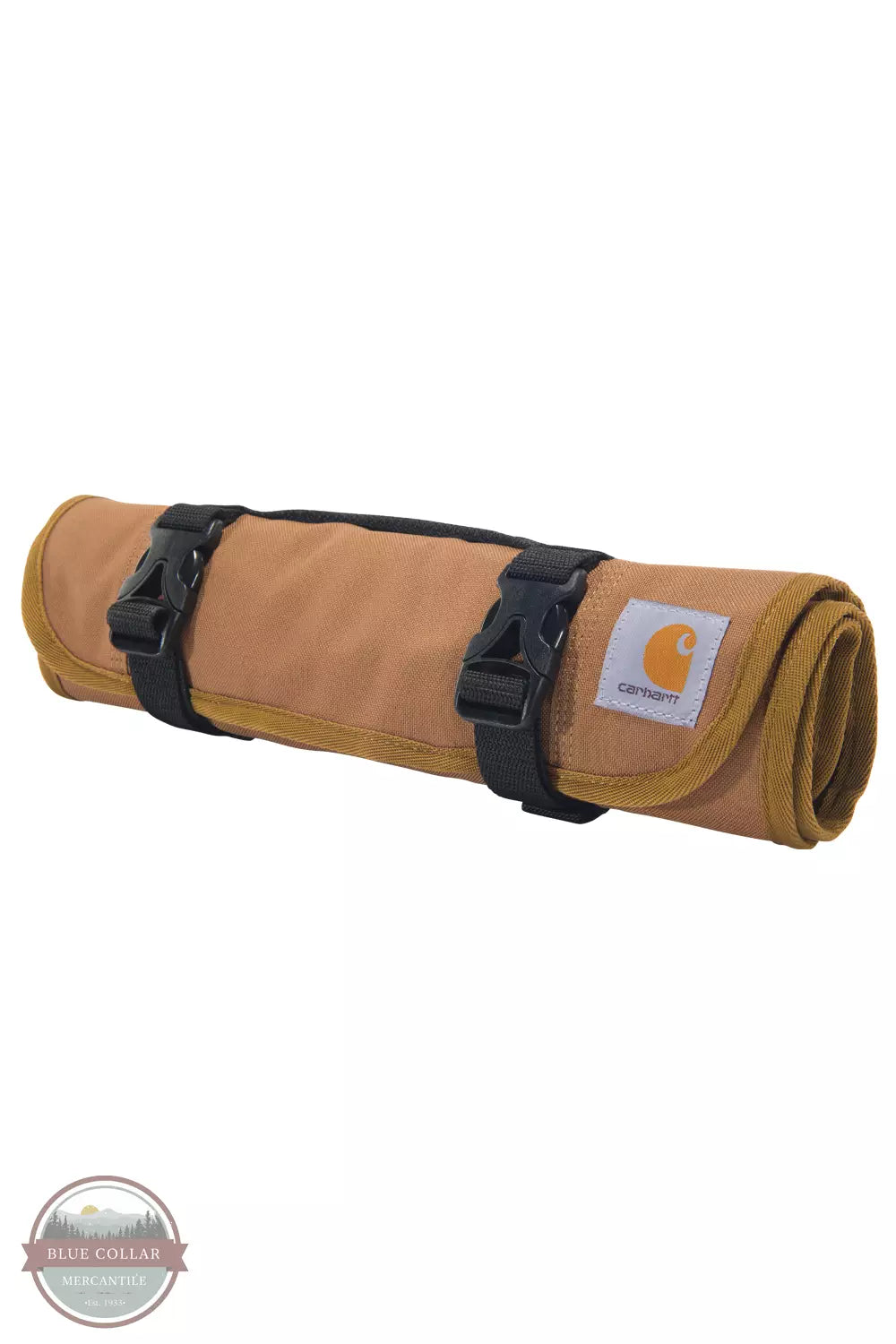 Carhartt B0000355 Utility Roll 18 Pocket Brown Rolled Up View