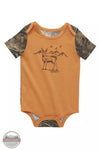 Carhartt CA6498-CR27 Camo Short Sleeve Onesie Front View