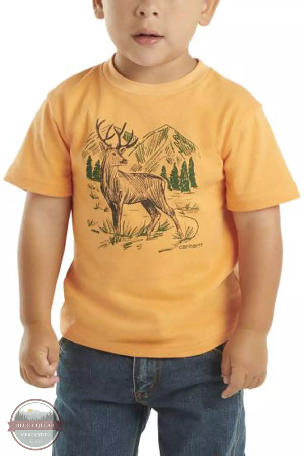 Carhartt CA6507-Q67 Deer Short Sleeve T-Shirt Front View