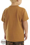 Carhartt CA6513 Pocket Short Sleeve T-Shirt Carhartt Brown Back View