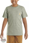 Carhartt CA6522-GF8H Logo Short Sleeve T-Shirt Front View