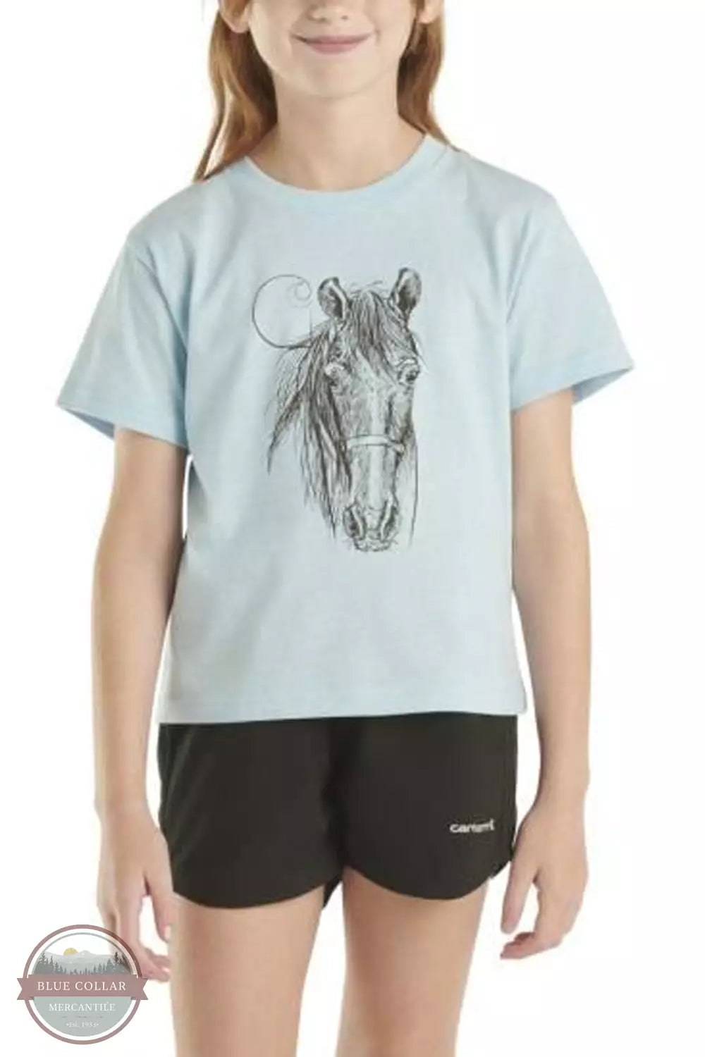 Carhartt CA7019 Horse Short Sleeve T-Shirt Front View