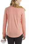 Carhartt CA9969-S71H Long Sleeve Off-Road T-Shirt in Dubarry Heather Back View