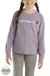 Carhartt CA9978 Long Sleeve Core Logo T-Shirt Front View
