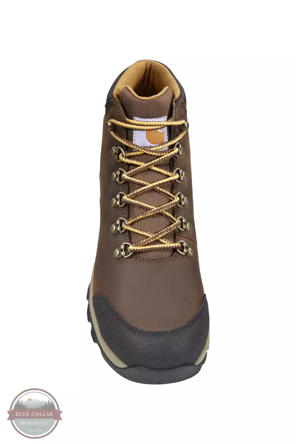 Carhartt FH5550 Gilmore 5 Inch Alloy Toe Work Hiker in Dark Brown Toe View