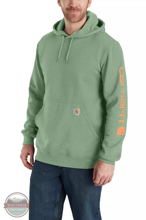 スウェット・トレーナー Carhartt SWEATSHIRTS (I033661 2Q8XX) Carhartt Loose Fit Midweight Logo Sleeve Sweatshirt | Gemplers
