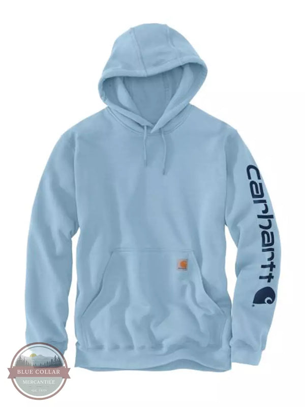 Carhartt K288 Loose Fit Midweight Logo Sleeve Hoody Basic HA9 front view