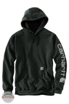 Carhartt K288 Loose Fit Midweight Logo Sleeve Hoody Basic N36 front view