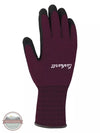 Carhartt WA661/GN0661 All Purpose Nitrile Grip Gloves in Deep Wine Top View