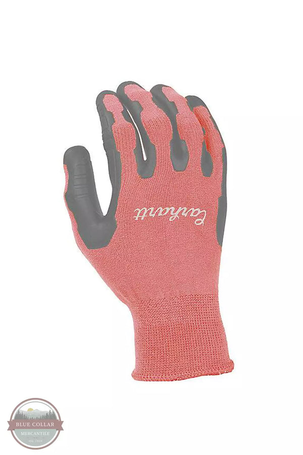 Carhartt WA698 Ladies C-Grip Pro Palm Gloves Coral Haze Top View