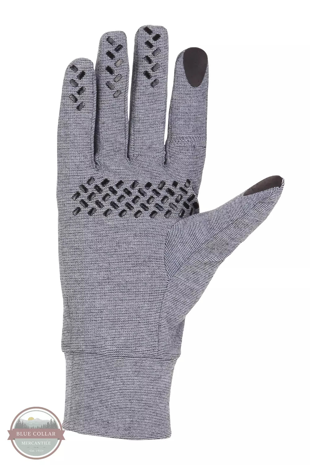 Carhartt WA749/GF0749 Ladies Force Heavyweight Liner Knit Gloves in Shadow Heather Palm View