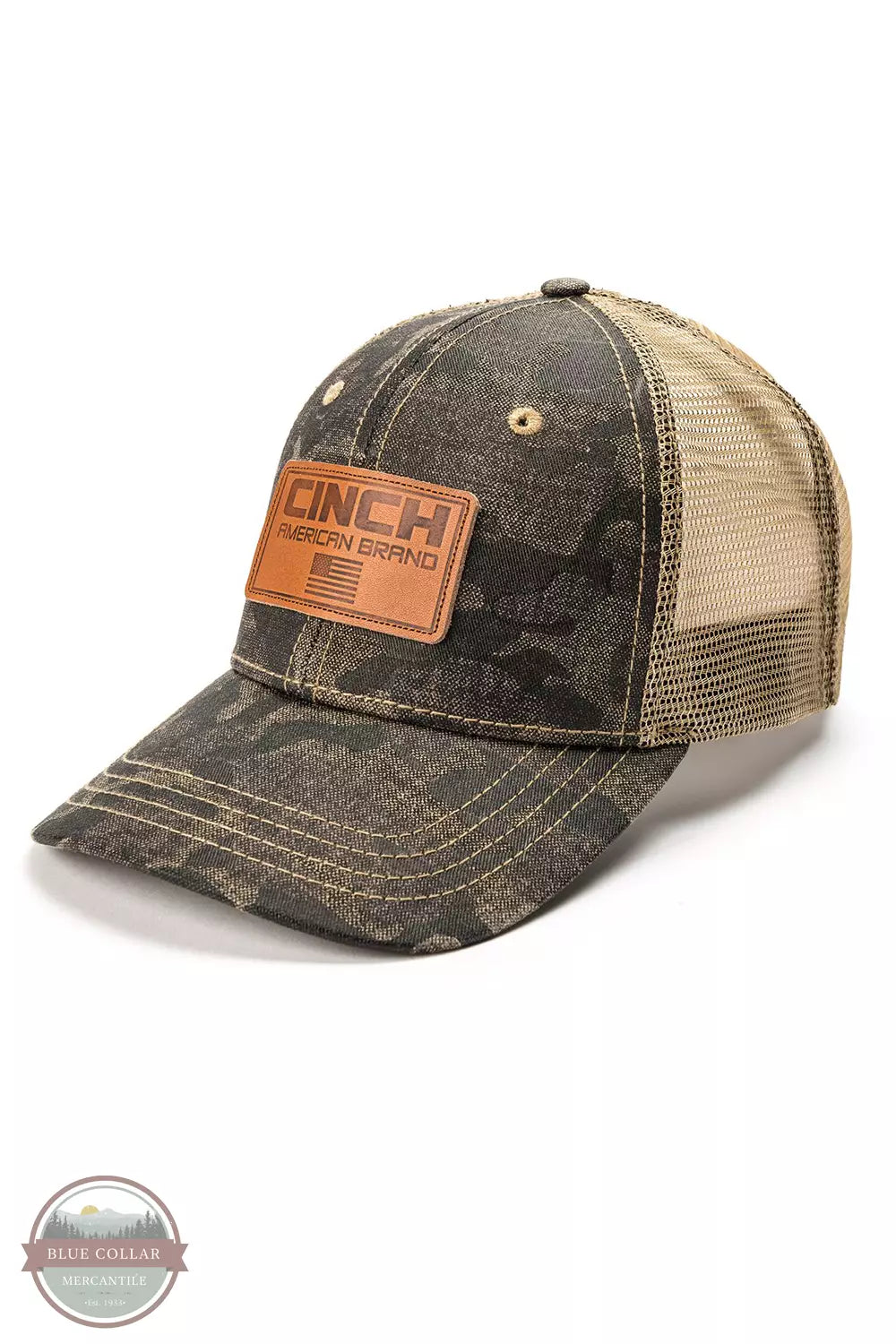 Cinch MCC0038019 Camo Trucker Cap Profile View