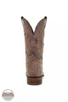 Corral A3532 Barbed Wire Wrap Western Boot Heel View
