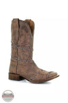 Corral A3532 Barbed Wire Wrap Western Boot Profile View