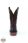 Corral A3878 Caiman Western Boot in Oil Brown Heel View