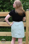 Dash DA1223 Sharon Flex Waist Skort rear view