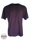 Foxfire 490 52 One Pocket Short Sleeve T-Shirt, Big & Tall Wine Heather Front View
