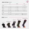 Fox River 7267 Outdoorsox Extra-Heavyweight Mid-Calf Boot & Field Socks Size Chart