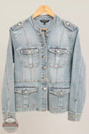 Heart of Pine MCS64093PA Utility Jacket Mercedes Sanded Wash Front View