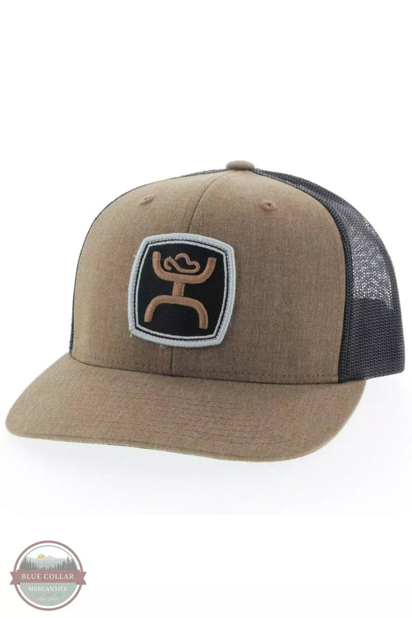 Hooey 2024T Zenith Cap Light Brown / Black Front View